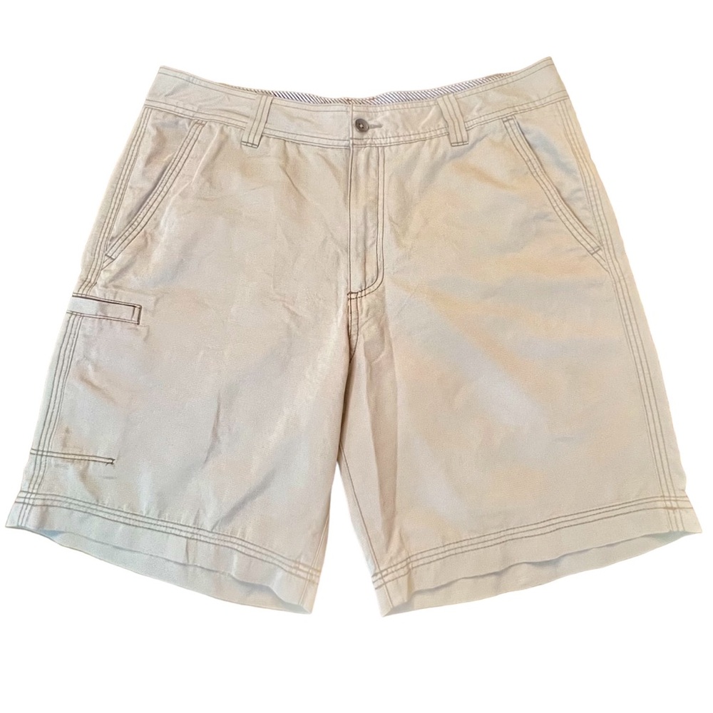 $80 Royal Robbins Hiking Shorts Men's 36W 7.5” Inseam Polyester Pockets Logo